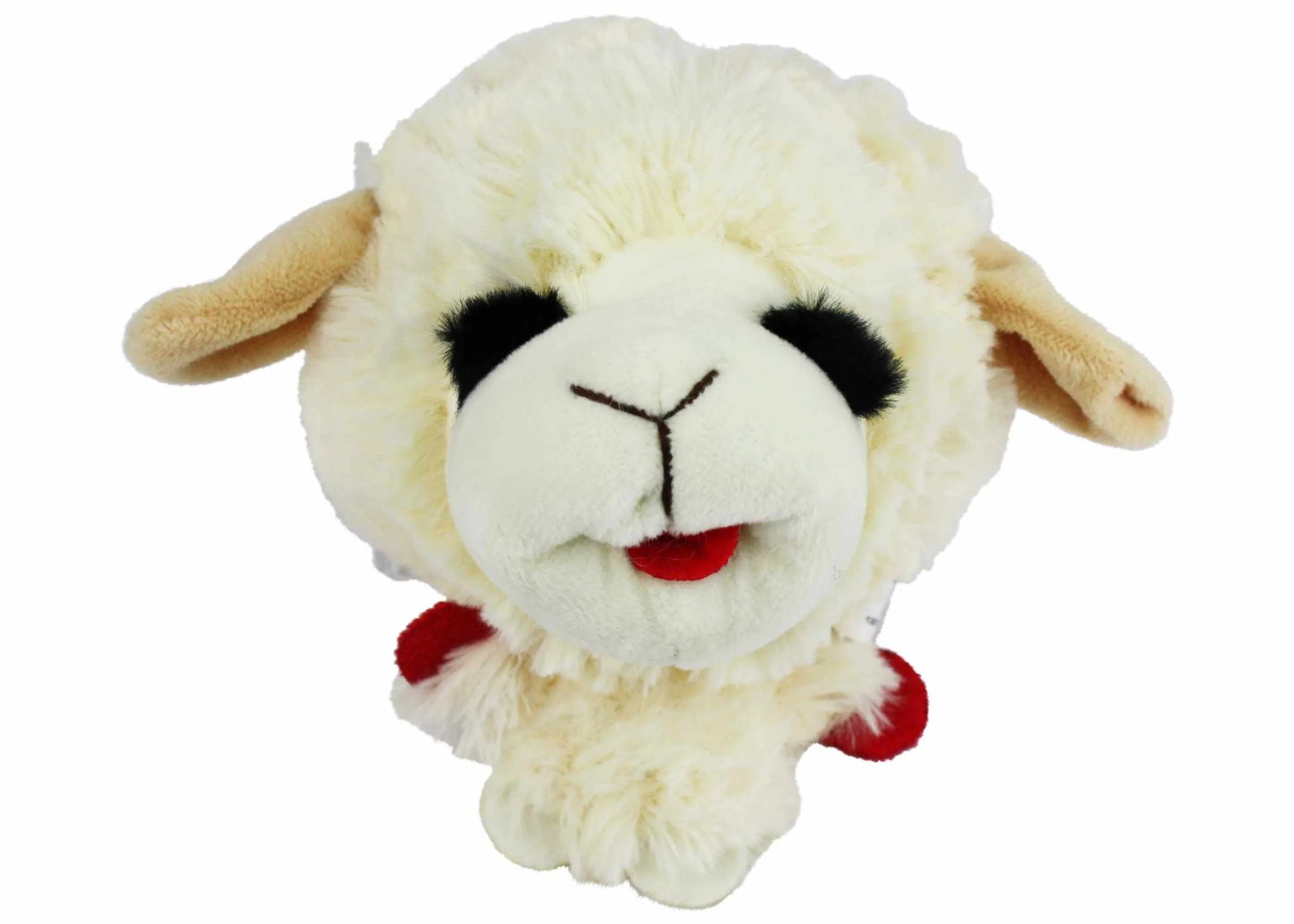 Multipet Lamb Chop Knobby Noggins Plush Dog Toy 5" - Your Pet Connection