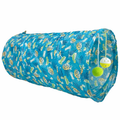 Multipet Tropical Cat Tunnel 36-Inch Adventure Toy