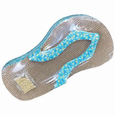 Multipet Margaritaville(R) Flip Flop Cat Scratcher 16" - Your Pet Connection