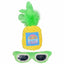 Multipet Margaritaville(R) Pineapple and Sunglasses Cat Toy 5.75" 2pk - Your Pet Connection