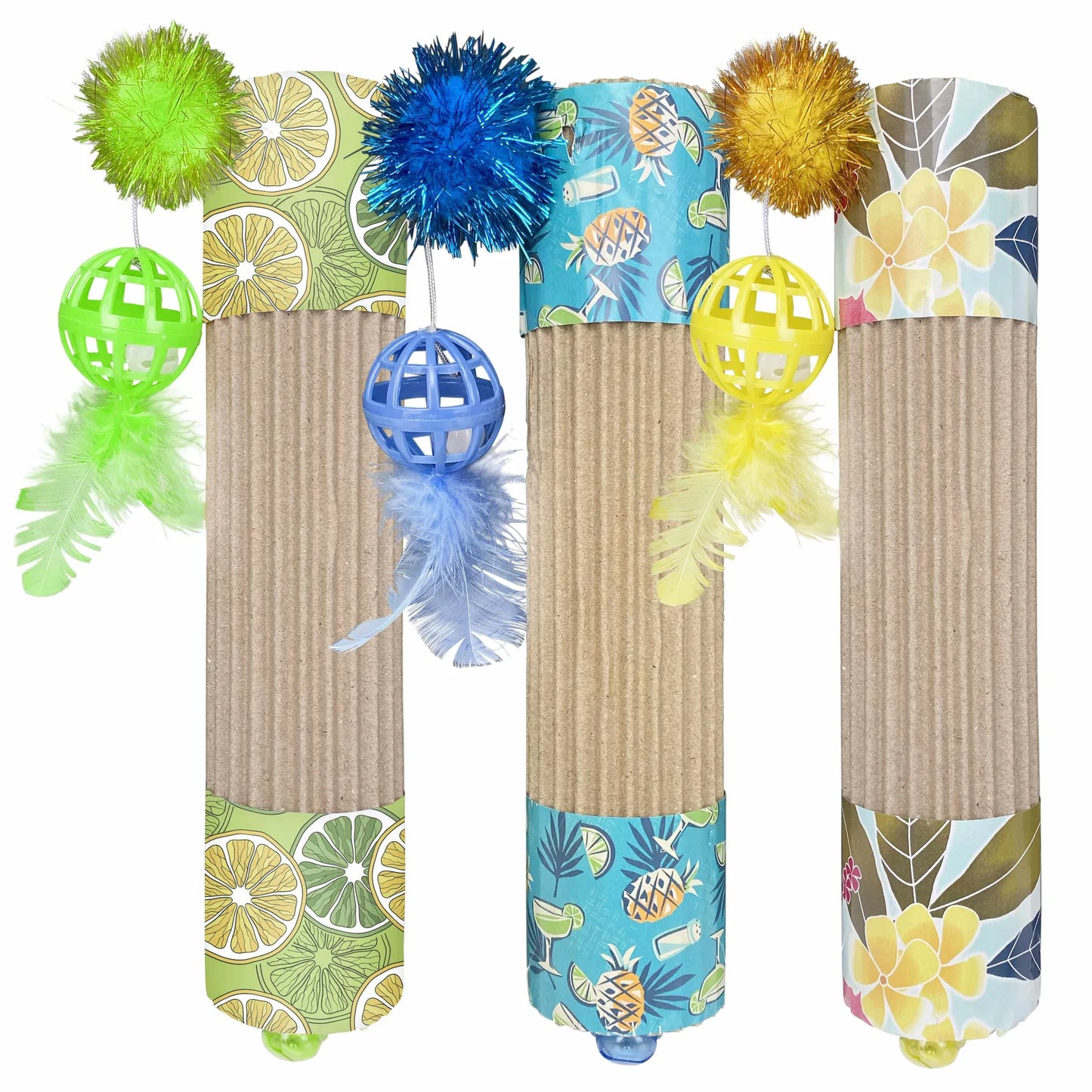 Multipet Margaritaville(R) Cat Rollers 9.5" - Your Pet Connection