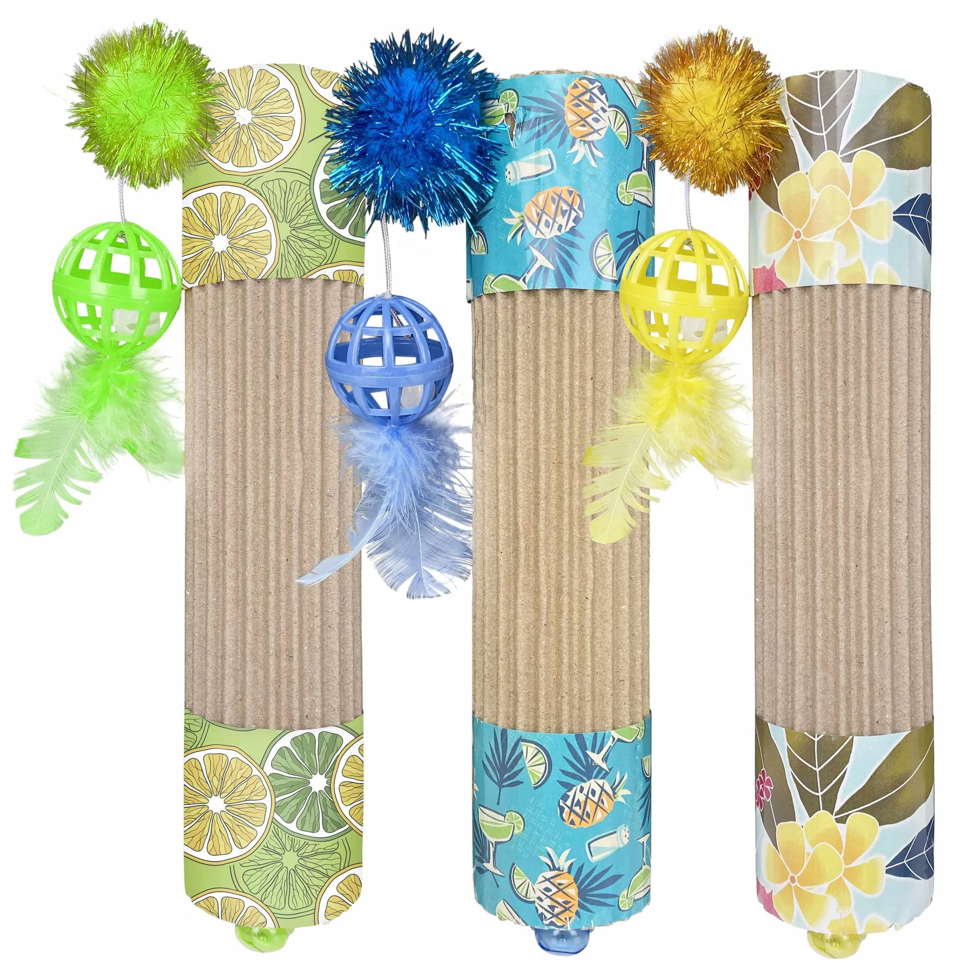 Multipet Margaritaville(R) Cat Rollers 9.5" - Your Pet Connection