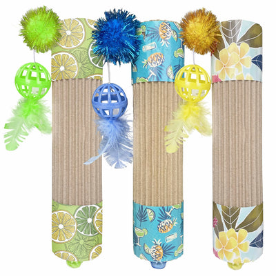 Multipet Tropical Getaway Toy for Cats 44 Inches