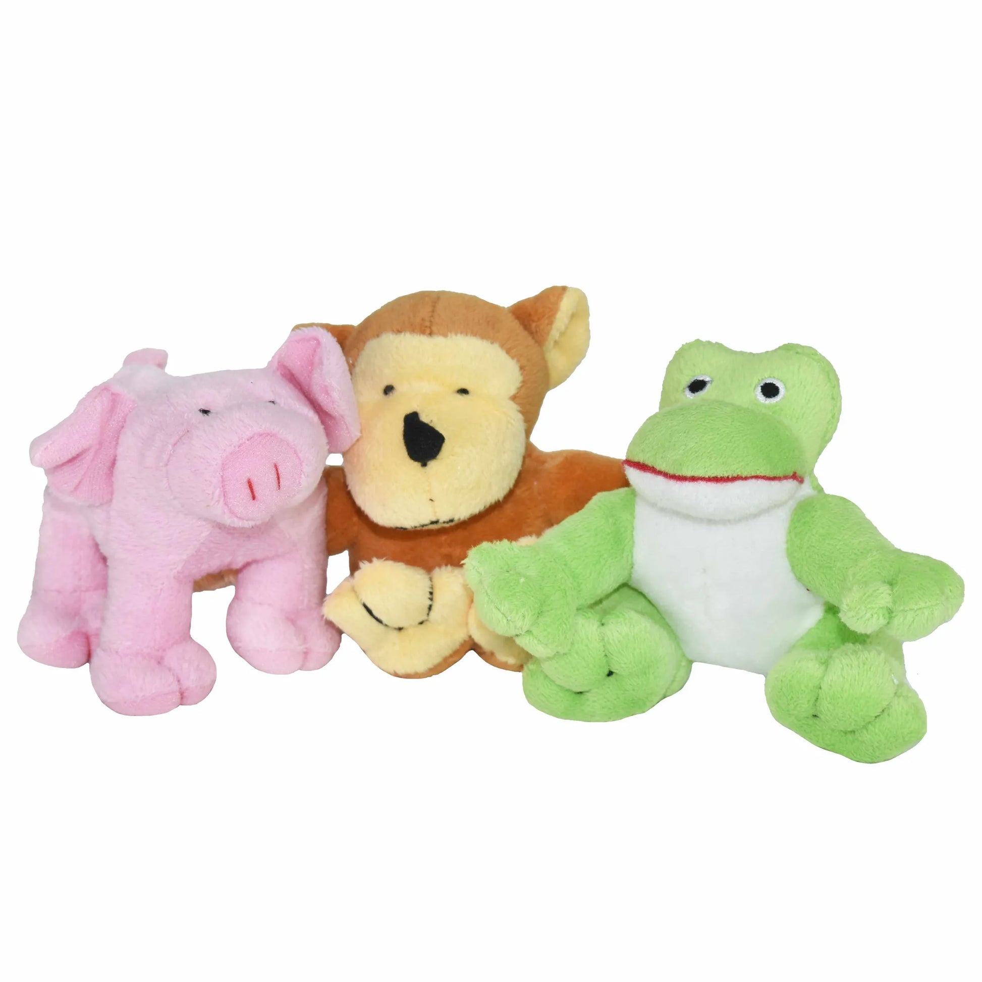 Multipet Puppy Buddies Plush Dog Toy Assorted Animals 5" - Your Pet Connection