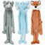 Multipet Swingin' Flatties Plush Dog Toy Assorted Animals 27" - Your Pet Connection