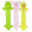 Multipet Long Squeaker Mat Plush Dog Toy  Assorted Animals 24" - Your Pet Connection