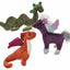 Multipet Mythical Creatures Plush Dog Toy Assorted Animals - Your Pet Connection