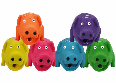 Multipet Globlets Latex Dog Chew Toy Assorted Colors - Your Pet Connection