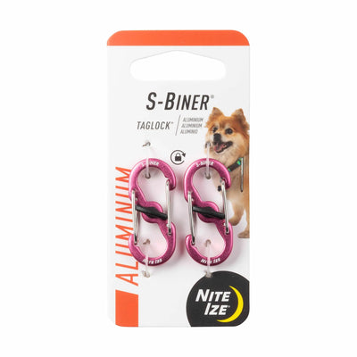 Nite Ize S-Biner TagLock Aluminum - Your Pet Connection
