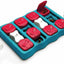 Nina Ottosson Dog Brick Interactive Treat Dog Puzzle Toy Blue Level 2 - Your Pet Connection