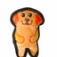 Outward Hound Invincibles Dog Durable Plush Dog Toy Orange XS - Your Pet Connection