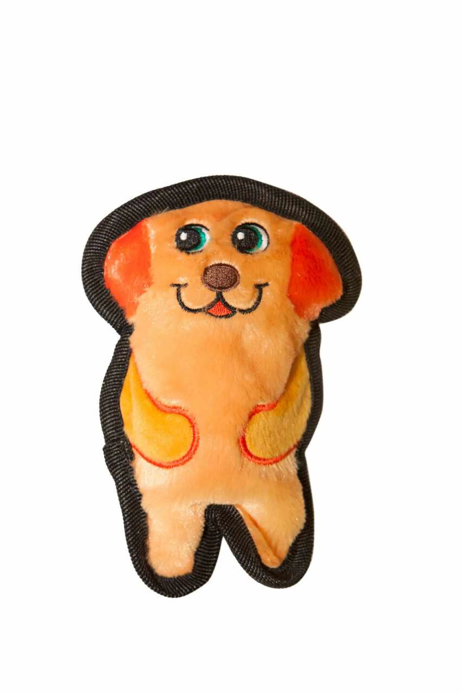 Outward Hound Invincibles Dog Durable Plush Dog Toy Orange XS - Your Pet Connection
