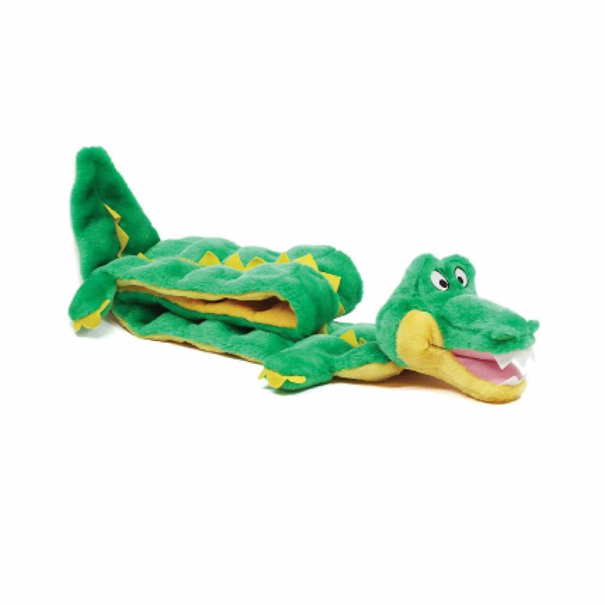 Outward Hound Squeaker Matz Gator Plush Dog Toy - Your Pet Connection