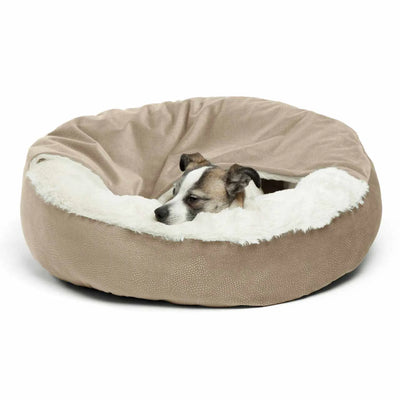Best Friends by Sheri Luxurious Covered Cat Bed 24-inch