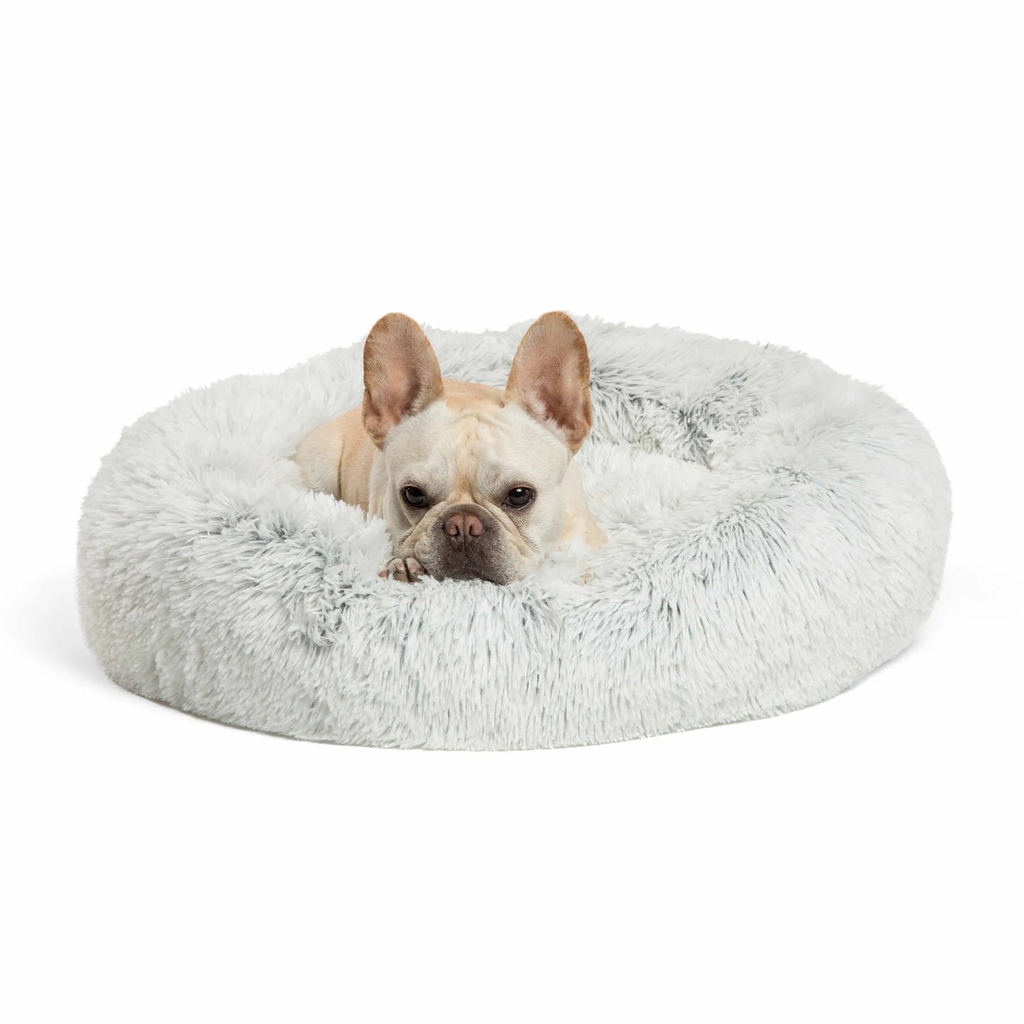 Best Friends by Sheri Calming Donut Dog Bed