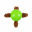 Nina Ottosson Snuffle N' Treat Ball TNT Dog Puzzle Toy Green Small - Your Pet Connection