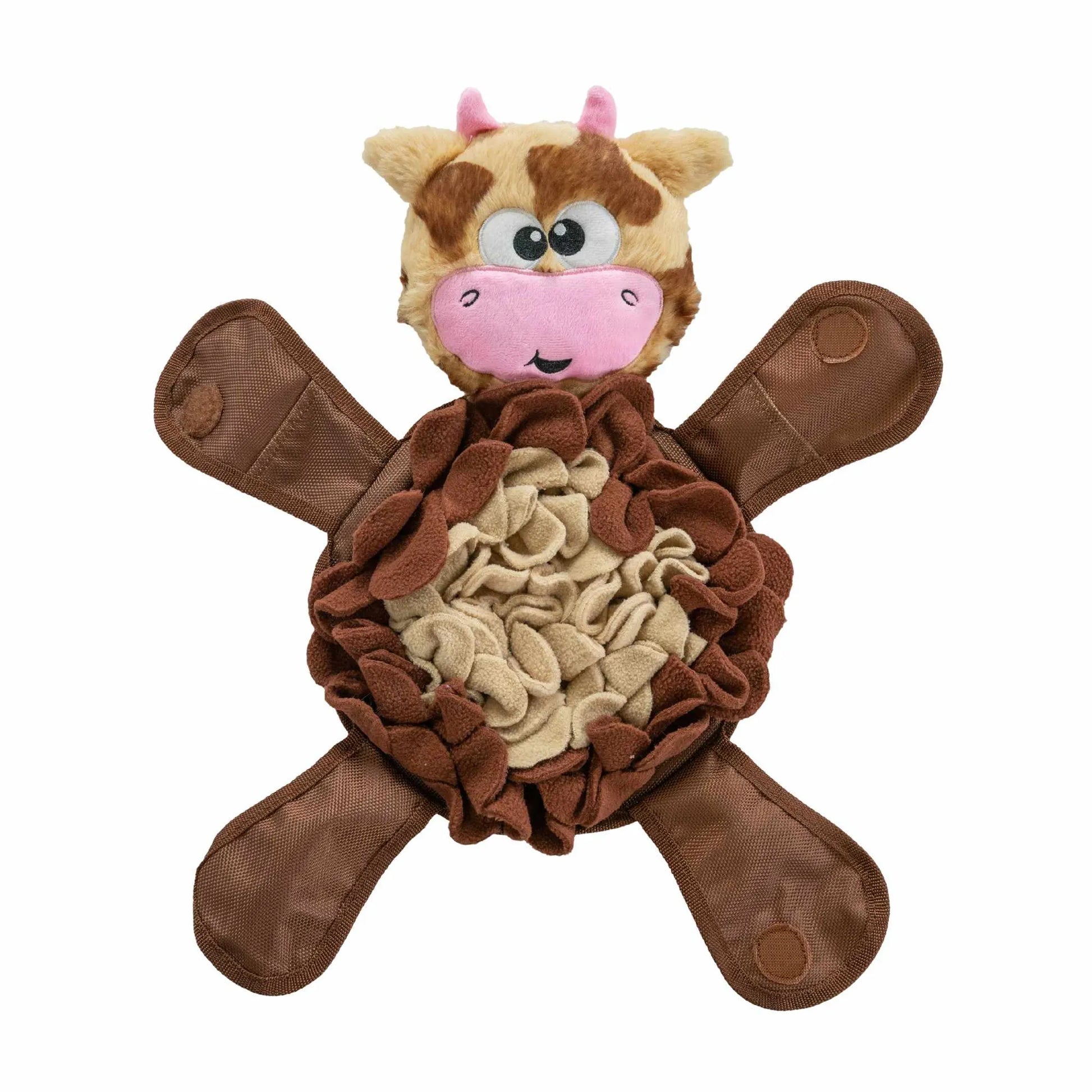 Nina Ottosson Snuffle Palz Cow TNT Brown Large - Your Pet Connection