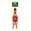 Outward Hound Squawkers Christmas Henrietta Latex Rubber Chicken Large Tan - Your Pet Connection