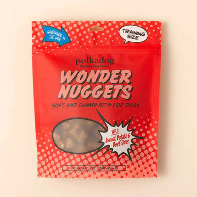 Polkadog Wonder Nuggets Training Bits Sweet Potato & Beef Liver Soft & Chewy Dog Treats - Your Pet Connection