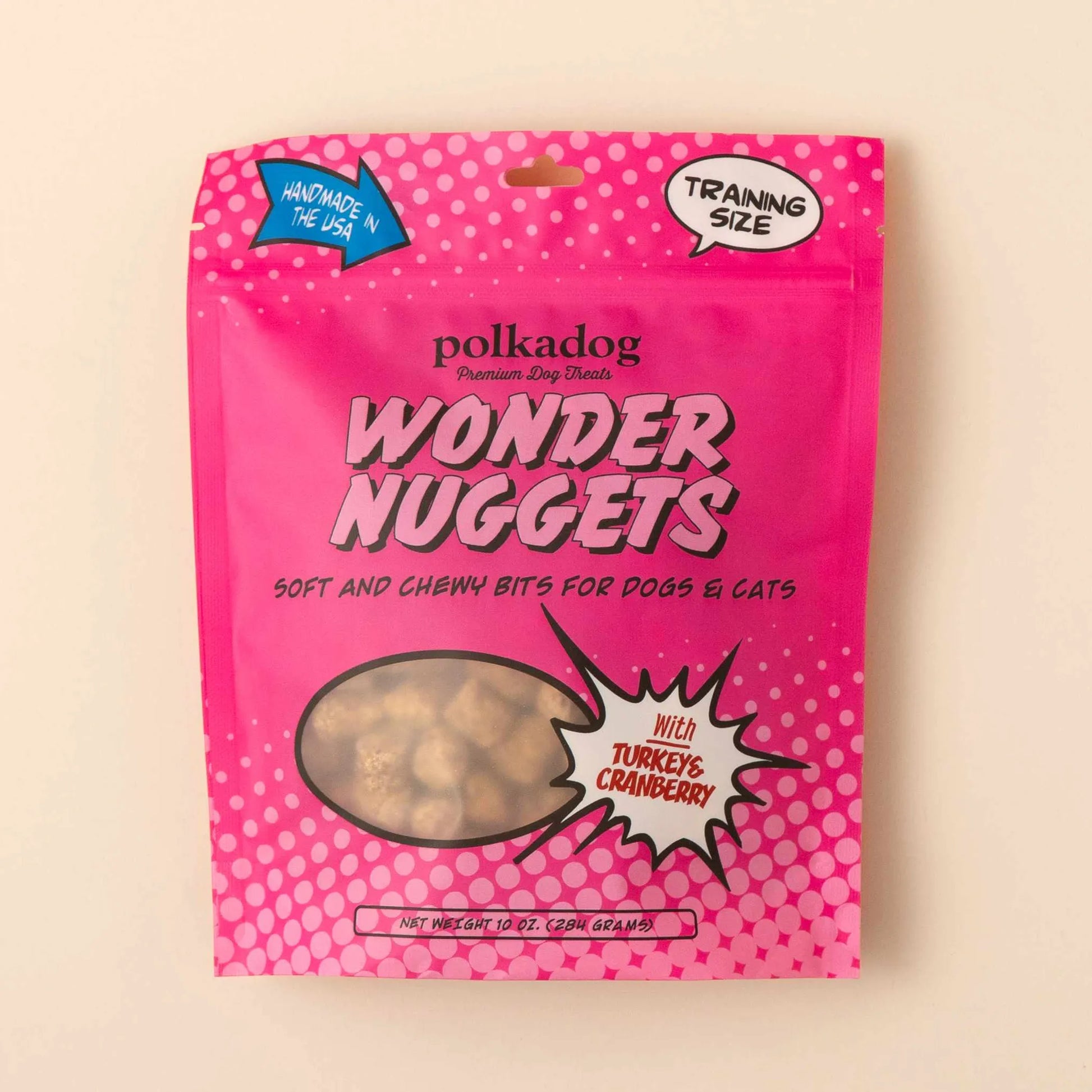 Polkadog Wonder Nuggets Training Bits Turkey & Cranberry Soft & Chewy Dog and Cat Treats - Your Pet Connection