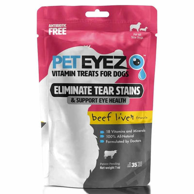 Pet Eyez Vitamin Treats for Dogs Beef Liver Formula 1oz - Your Pet Connection