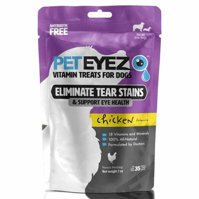 Pet Eyez Vitamin Treats for Dogs Chicken Formula 1oz - Your Pet Connection