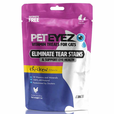 Pet Eyez Vitamin Treats for Cats Chicken Formula 1oz - Your Pet Connection