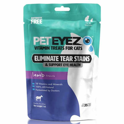 Pet Eyez Vitamin Treats for Cats Lamb Formula 1oz