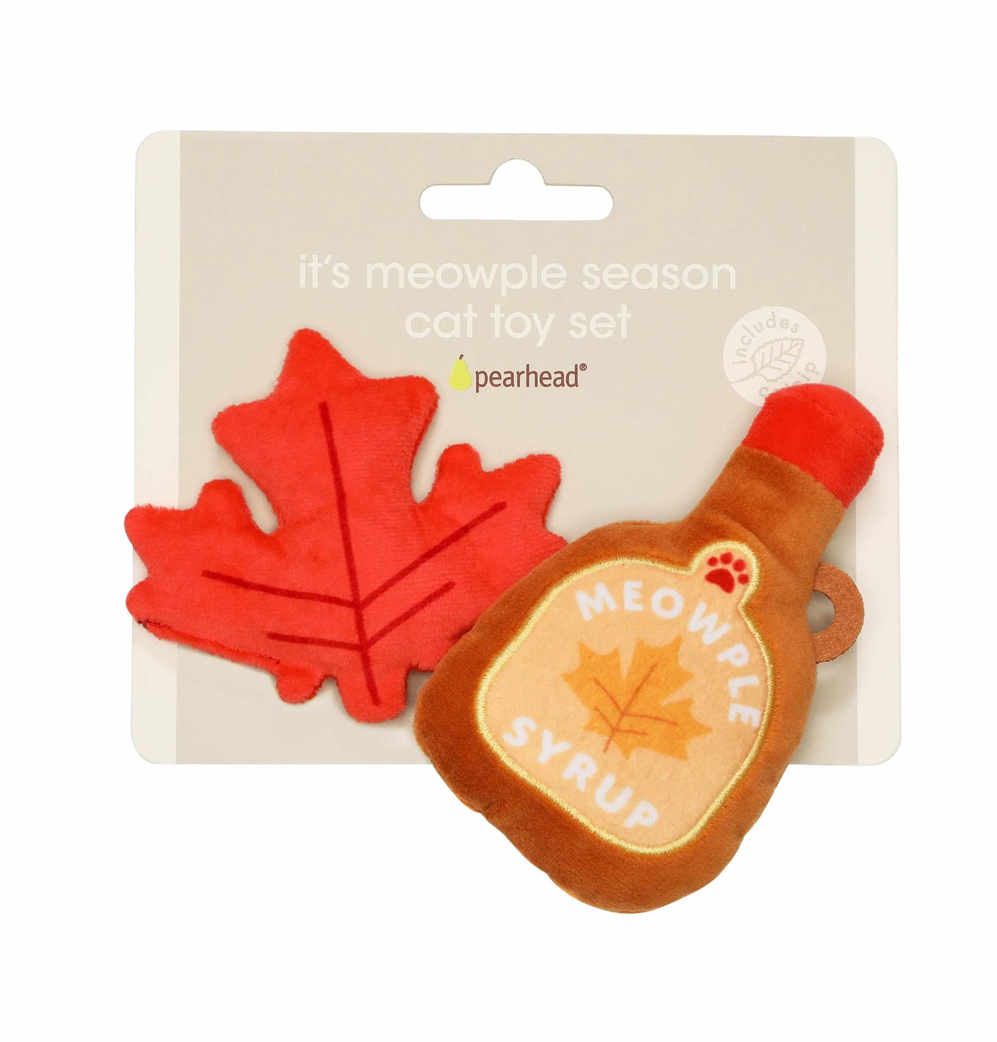Pearhead Playful Autumn Cat Toy Set
