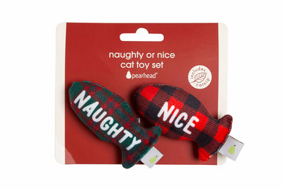 Pearhead Naughty Or Nice Cat Toy Set - Your Pet Connection