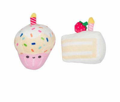 Pearhead Birthday Cake Cat Toy Set 2pc - Your Pet Connection