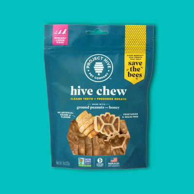 Project Hive Chew Treats Peanut Butter - Your Pet Connection