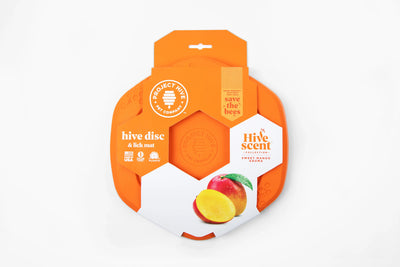 Project Hive Sweet Mango Scent Hive Disc & Lick Mat Orange - Your Pet Connection