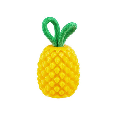 Planet Dog Dental Pineapple Dog Chew Toy Yellow - Your Pet Connection