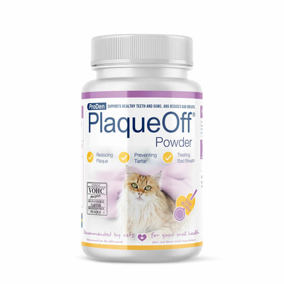 PlaqueOff Powder 40 Gram Bottle For Cats - Your Pet Connection