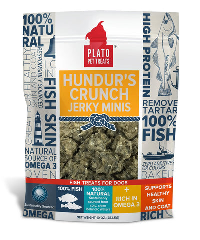 Plato Hundur's Crunch Jerky Minis - Your Pet Connection