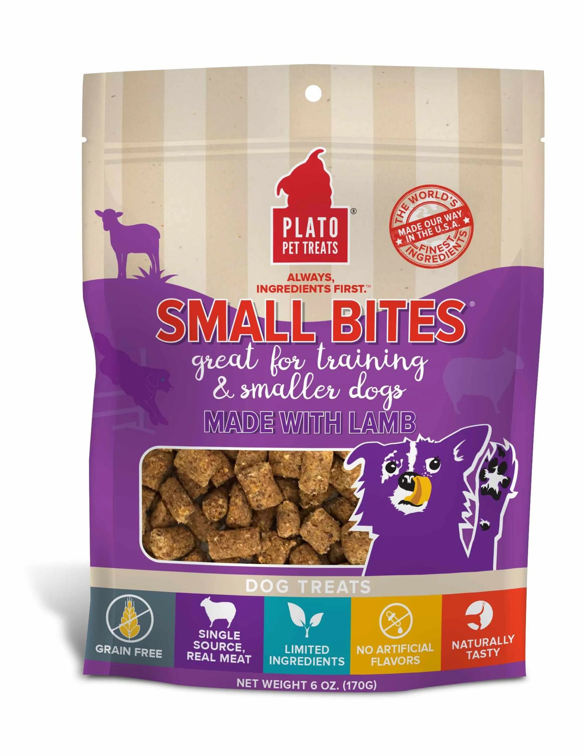 Plato Small Bites Lamb 6oz - Your Pet Connection