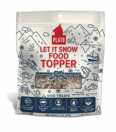 Plato Hundur's Crunch Snow Topper 4oz - Your Pet Connection