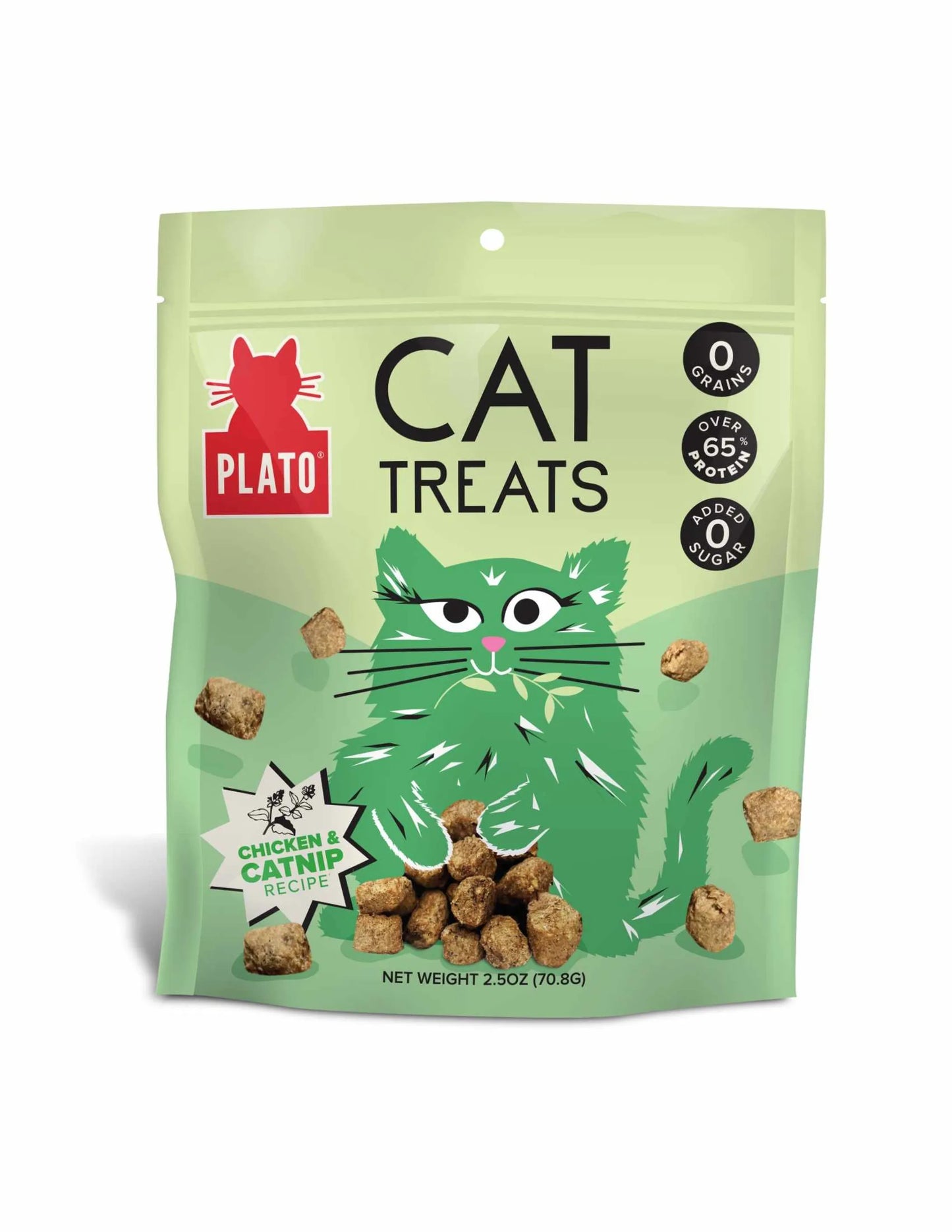 Plato Air-Dried Cat Treats Chicken Recipe 2.5oz - Your Pet Connection