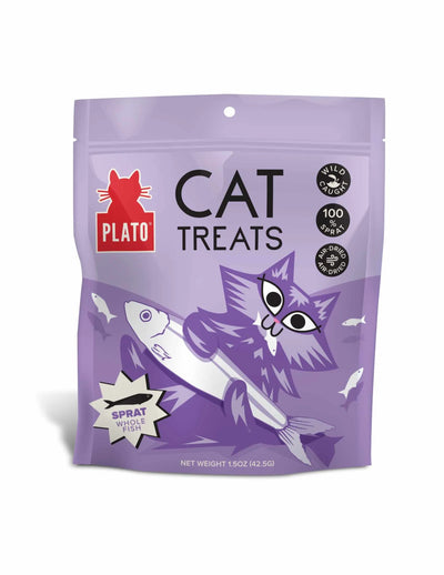 Plato Air-Dried Cat Treats Baltic Sprat 1.5oz - Your Pet Connection