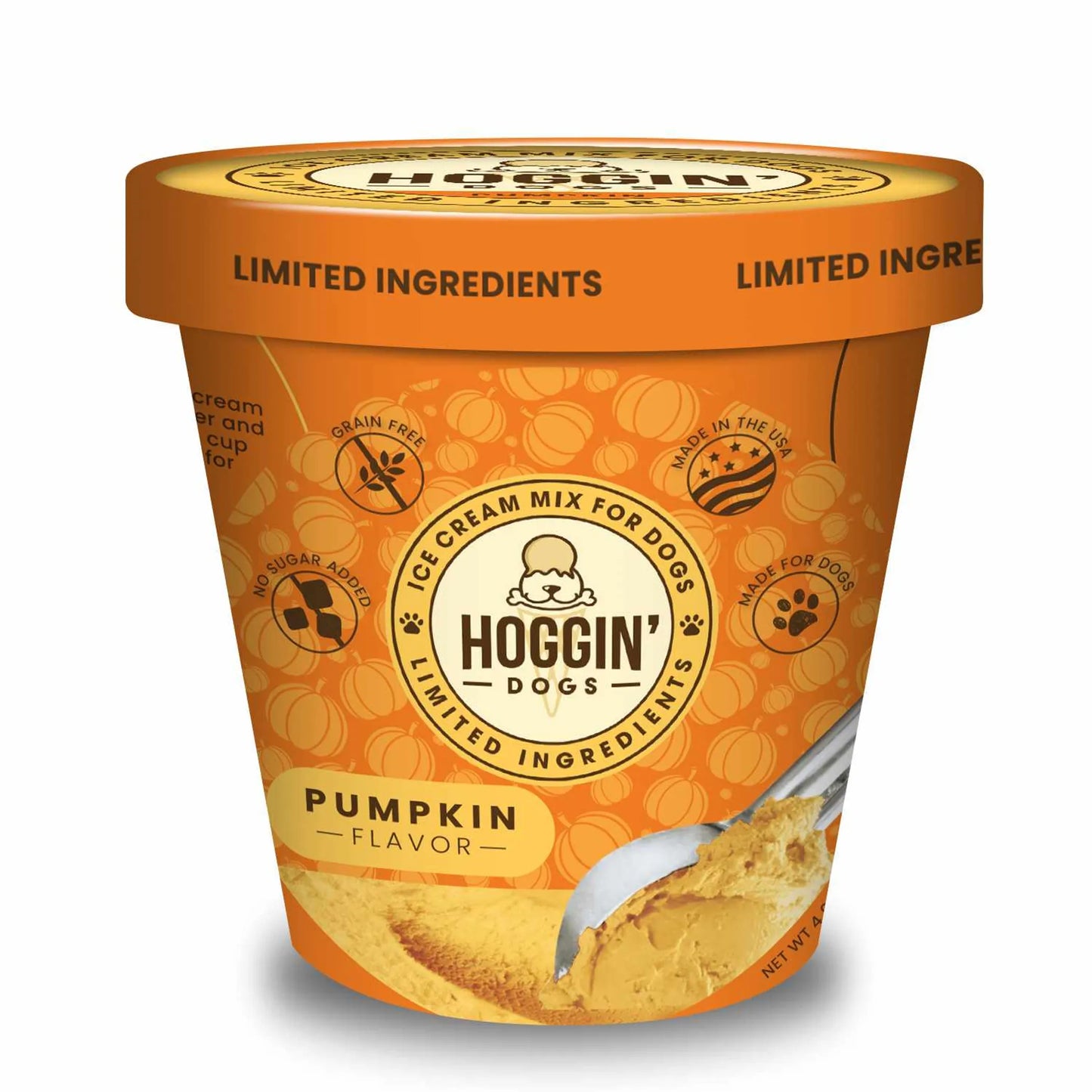 Puppy Cake Ice Cream Mix for Dogs - Pumpkin