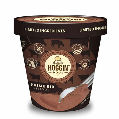 Puppy Cake Hoggin' Dogs Ice Cream Mix Prime Rib 4.65 oz - Your Pet Connection