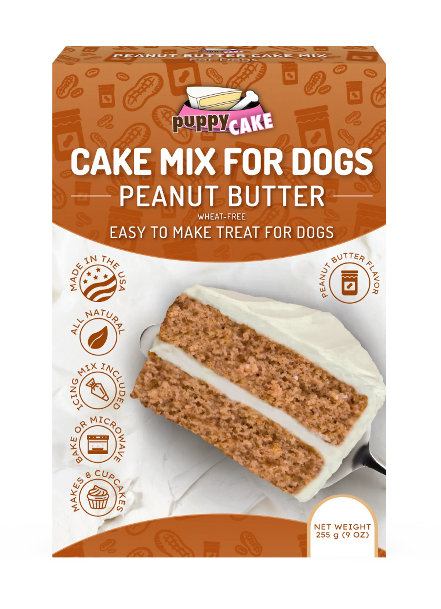Puppy Cake Peanut Butter Delight Cake Mix 9oz