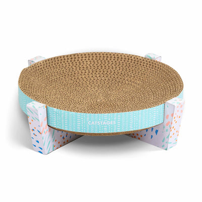 Catstages Scratch, Snuggle & Rest Corrugated Cat Scratcher With Catnip - Your Pet Connection