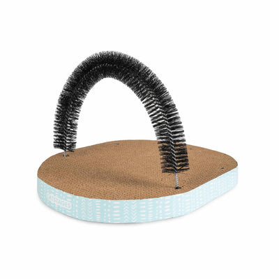 Catstages Scratch & Groom Corrugated Cat Scratch Pad With Catnip - Your Pet Connection