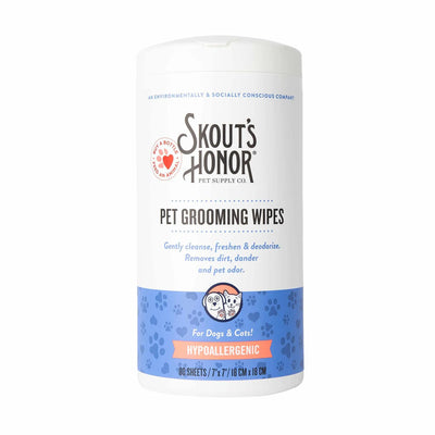 Skout's Honor Pet Grooming Wipes for Dogs & Cats 80ct - Your Pet Connection