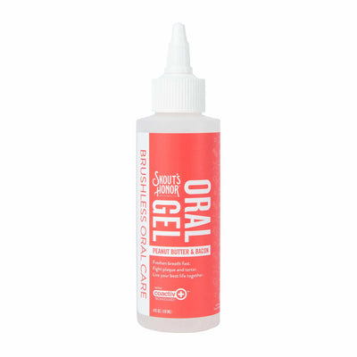 Skout's Honor Oral Gel: Peanut Butter & Bacon 4oz - Your Pet Connection