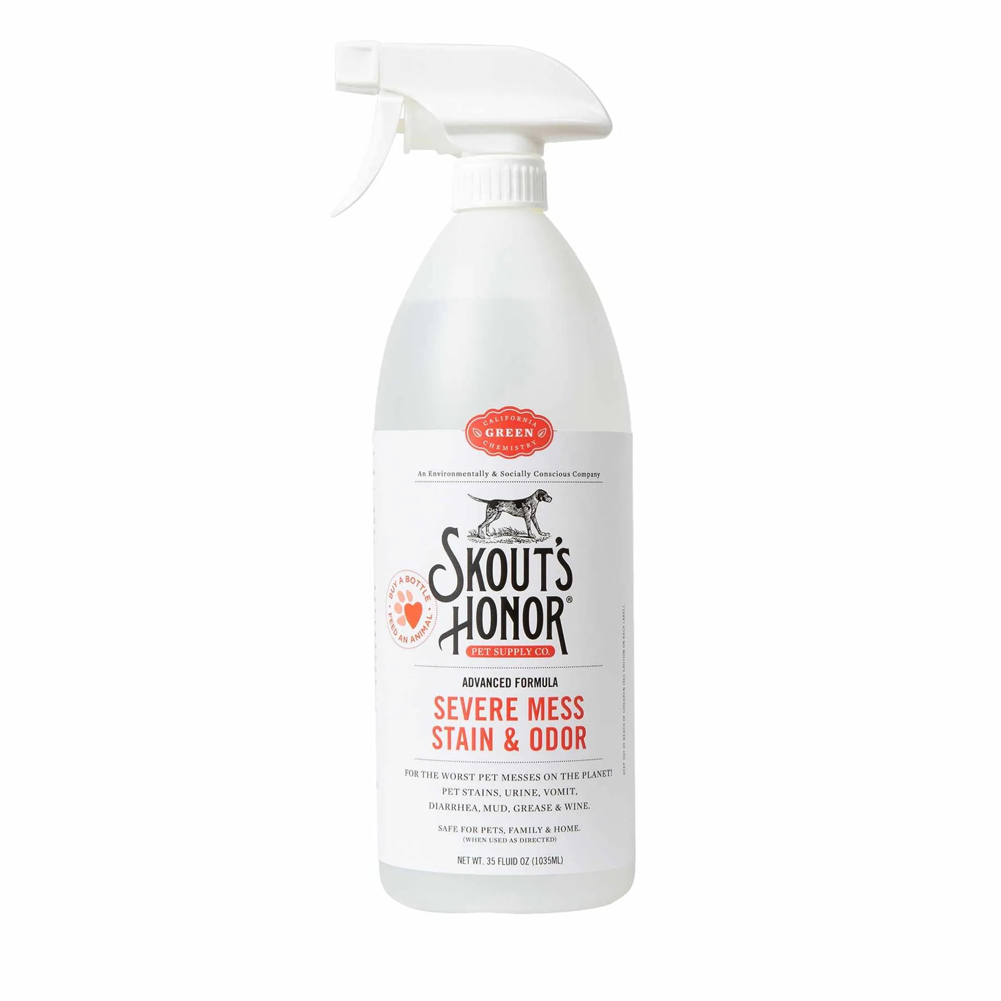 Skout's Honor Severe Mess Stain & Odor - Advanced Formula (Dog) 35oz - Your Pet Connection