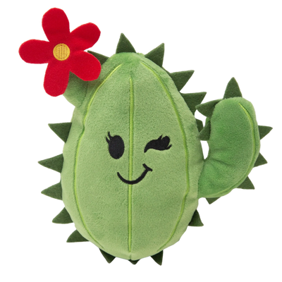 SnugArooz Chloe the Cactus Plush Dog Toy 6" - Your Pet Connection