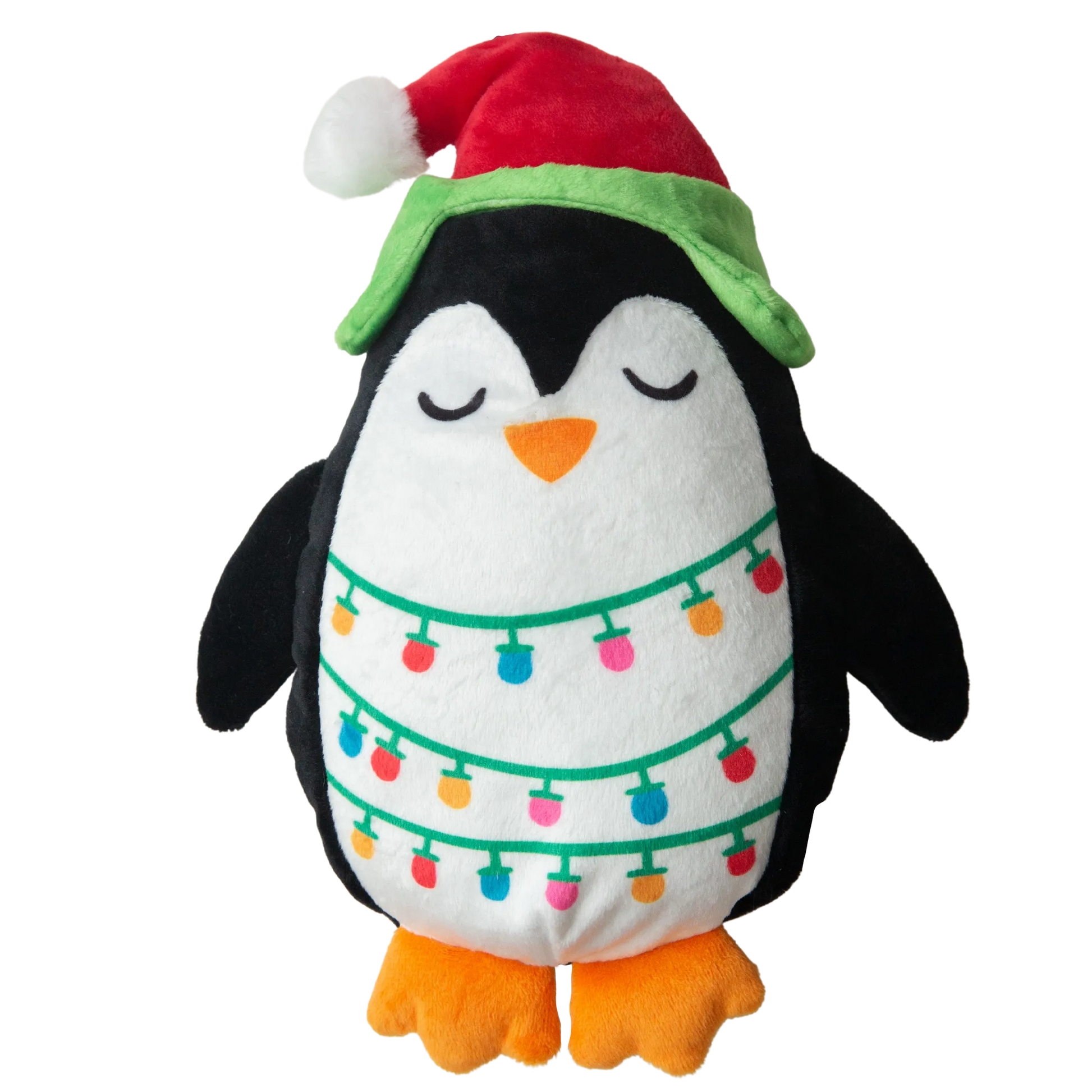 SnugArooz Penguin with Christmas lights - Your Pet Connection